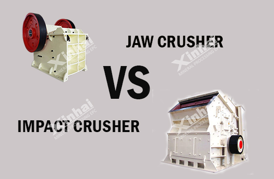 figure shows impact crusher vs jaw crusher